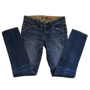 Paige Jimmy Jimmy Slim Jeans Womens Size 25 (28”) Low Rise Stretch Ankle Denim